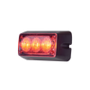 Luz Auxiliar Brillante con 3 LEDs, Color Rojo, Mica Transparente
