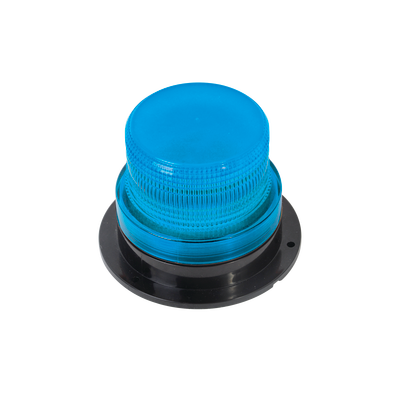 Burbuja brillante de Larga Vida Útil, con 8 LEDs, Color Azul, Domo Azul