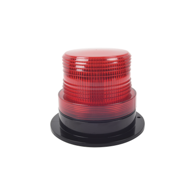 Burbuja Brillante de Larga Vida Útil, con 8 LEDs Color Rojo, Domo Rojo