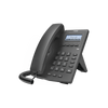 Teléfono IP empresarial para 2 lineas SIP con pantalla LCD 128 x 48 Px y conferencia de 3 vías, PoE