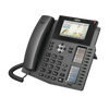 Teléfono IP empresarial para 20 líneas SIP, Voz HD, 3 Pantallas LCD a Color, 12 teclas BLF, PoE