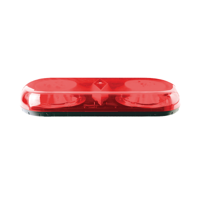 Mini Barra de Luces Serie X606S, con 18 LED, Color Rojo, Montaje Succión e Imán
