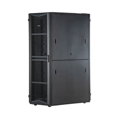 Gabinete FlexFusion para Centros de Datos, 45 UR, 600 mm de Ancho, 1070 mm de Profundidad, Fabricado en Acero, Color Negro