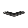 Patch Panel Z-MAX de 48 puertos, Blindado, Precargado con Jacks Categoría 6A,  Angulado, 1UR