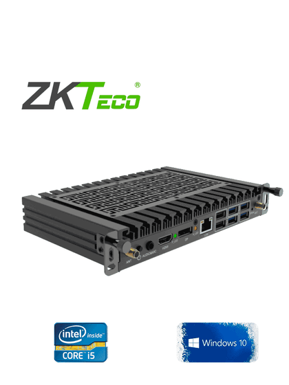 ZKTECO OPS8581 - Módulo OPS para Pantalla Interactiva ZK Serie IWB / Procesador Intel Core I5 / 8 GB DDR RAM / Disco Duro SSD de 128 GB / Salida HDMI y DP / 1 Puerto RJ45