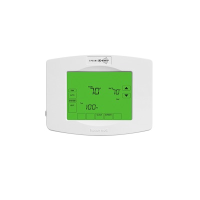 Termostato con señal inalambrica Z-WAVE Inteligente para Automatización del clima, ideal para panel de alarma L5210, L7000 o serie Vista con Total Connect.