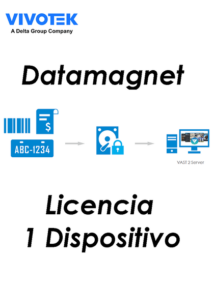 VIVOTEK DATA MAGNET LICENSE - LICENCIA PARA INTEGRACIÓN A VAST 2 / PARA 1 DISPOSITIVO